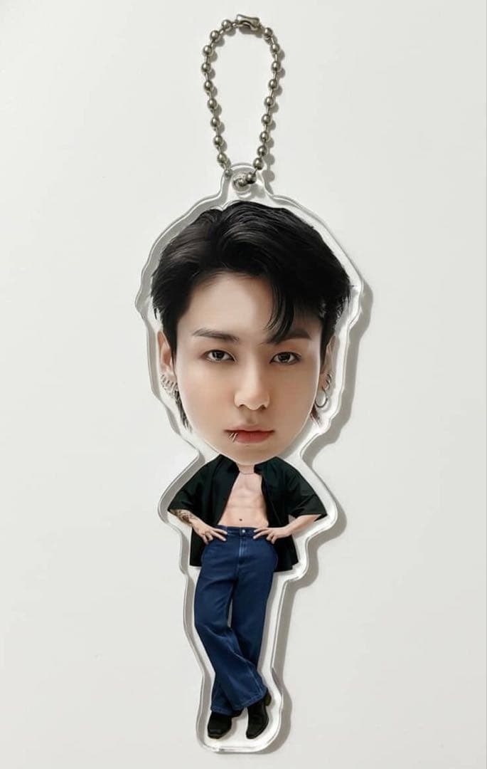 BTS Jungkook ジョングク グク 2等身キーホルダー 6cm