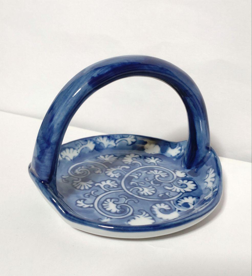 陶器 小物入れ 和柄 ■ インテリア アンティーク 蚤の市 ヴィンテージ