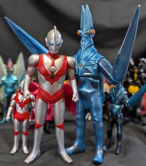 ウルトラマンパワード＆登場怪獣・宇宙人（バンダイ）ソフビコンプリート18体＋２