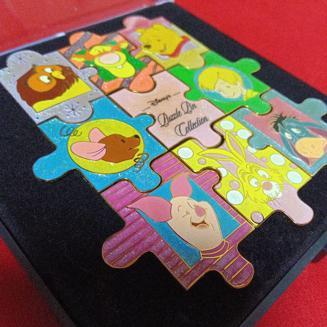 Disney Pin★くまのプーさんと仲間ピンバッジセット★１点