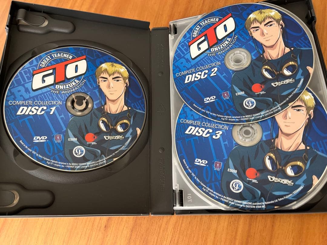 GTO アニメ版　DVD 全43話BOXセット　米国版