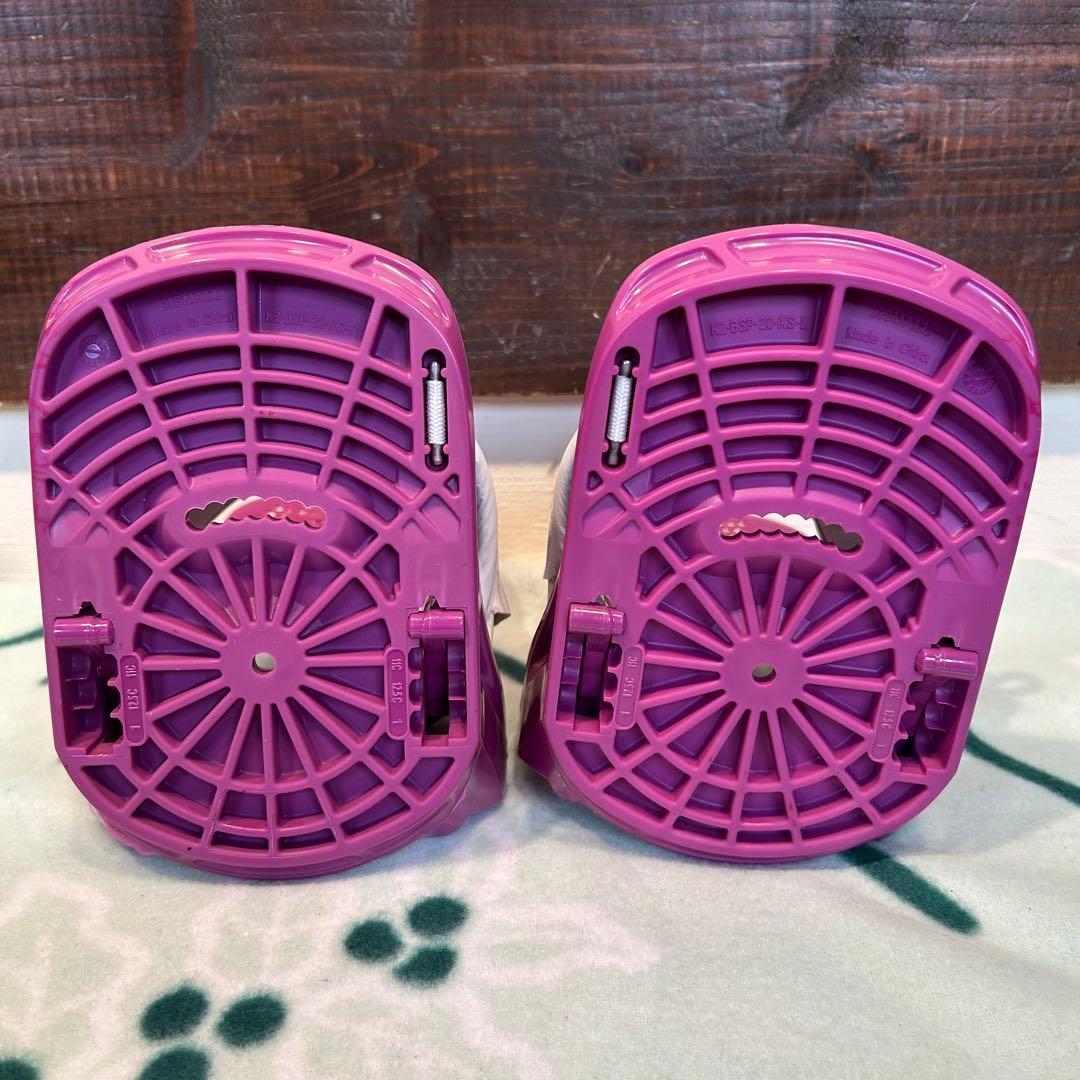 ◇美品◇ K2 LIL KAT BOA 17.5cm ビンディングセット