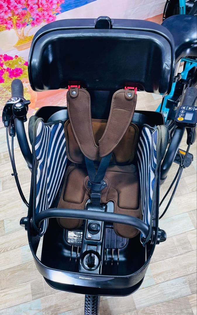 超破格！パナソニックギュット⭐️12AH！子供乗せ電動アシスト自転車Y2743