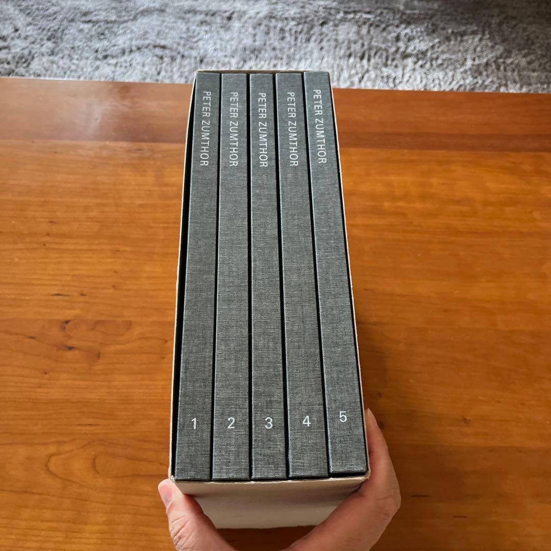 PETER ZUMTHOR 作品集 5冊セット