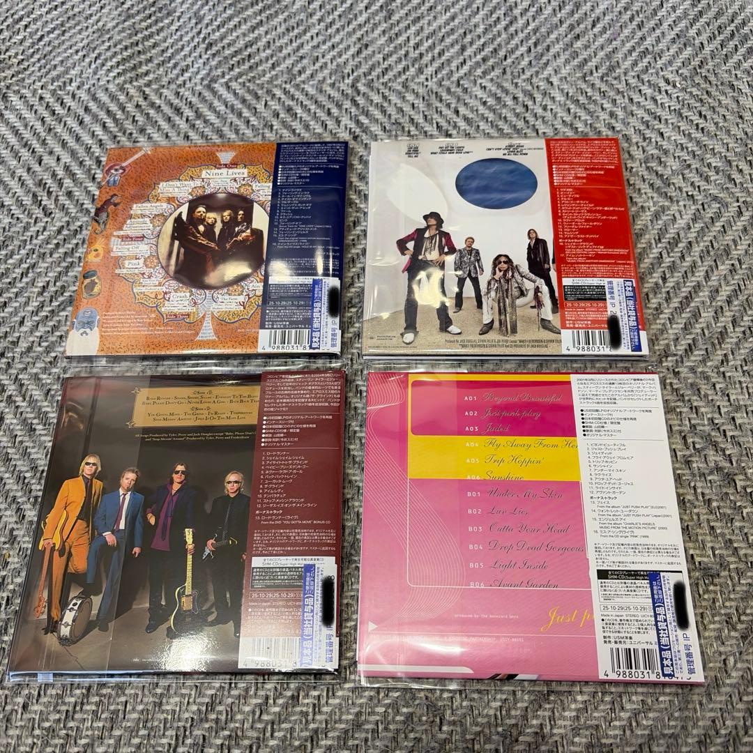 エアロスミス　CD [見本品] 4枚セット