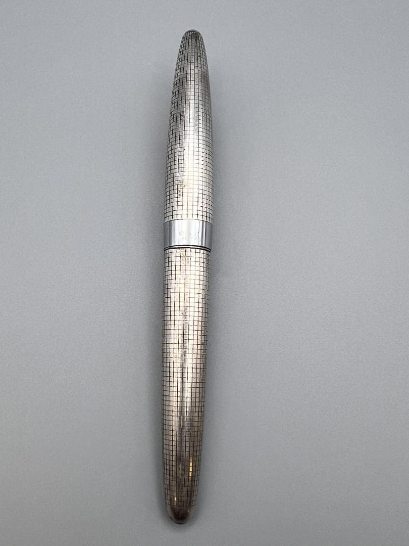 【海】パイロット スターリングシルバー 万年筆 大型ペン先/18K-750