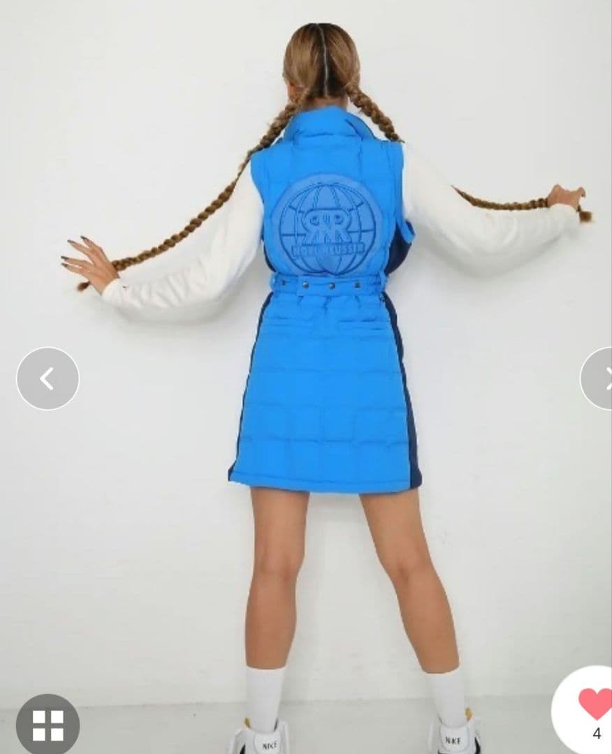 新品未使用 　ノエルレシール☆ Earth Logo ダウンワンピース