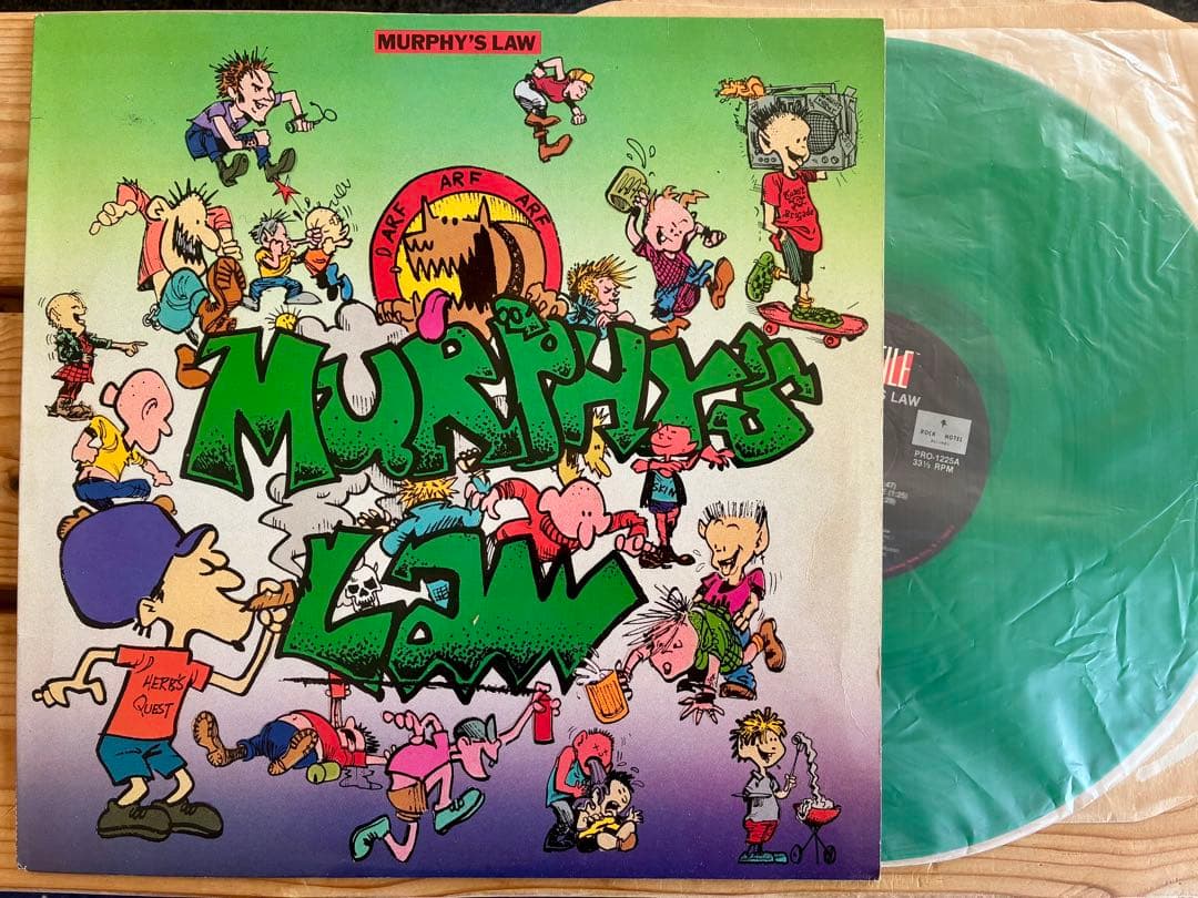 パンク ハードコア レコード7枚セット H2O MURPHY'S LAW