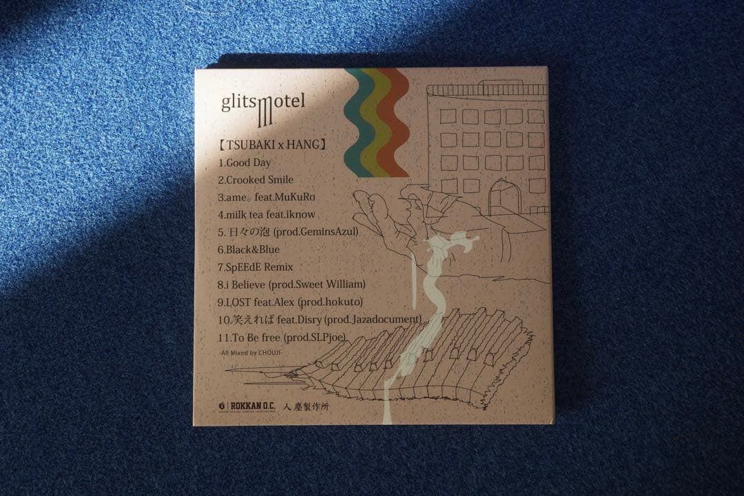 glitsmotel 唾奇 x HANG / CD / サイン入り