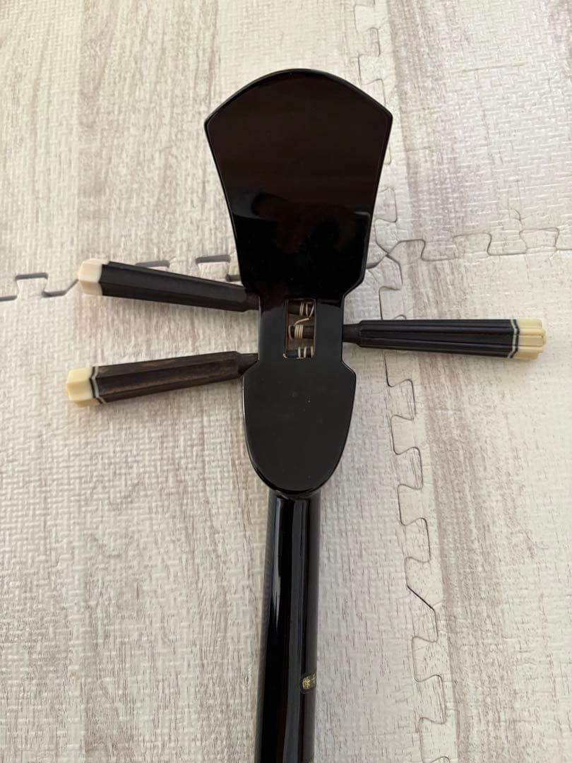 三線 本体 専用ハードケース付き　人口皮