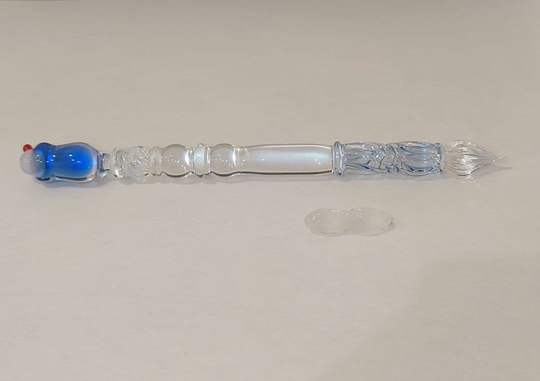 ★古川紙工 Paraglass 恋するガラスペン クリームソーダ ブルー★限定品