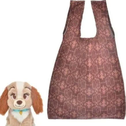 ディズニーストア　わんわん物語　レディ　エコバッグ　メゾンドフルール