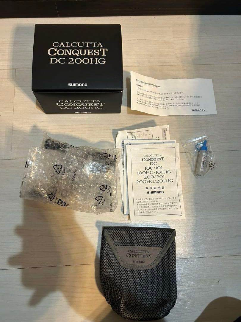 【未使用品】シマノ 20カルカッタコンクエストDC 200HG