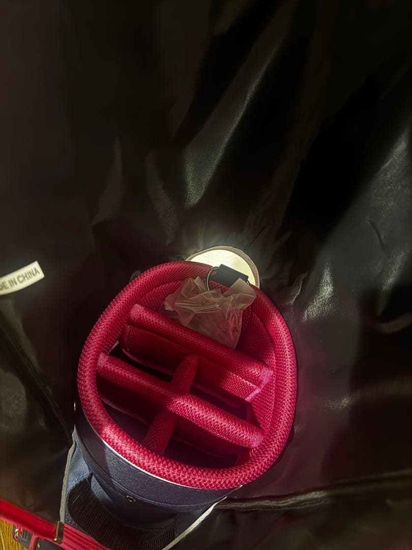 新品 ONESIDER キャディバッグ ネイビー レディース ゴルフバッグ