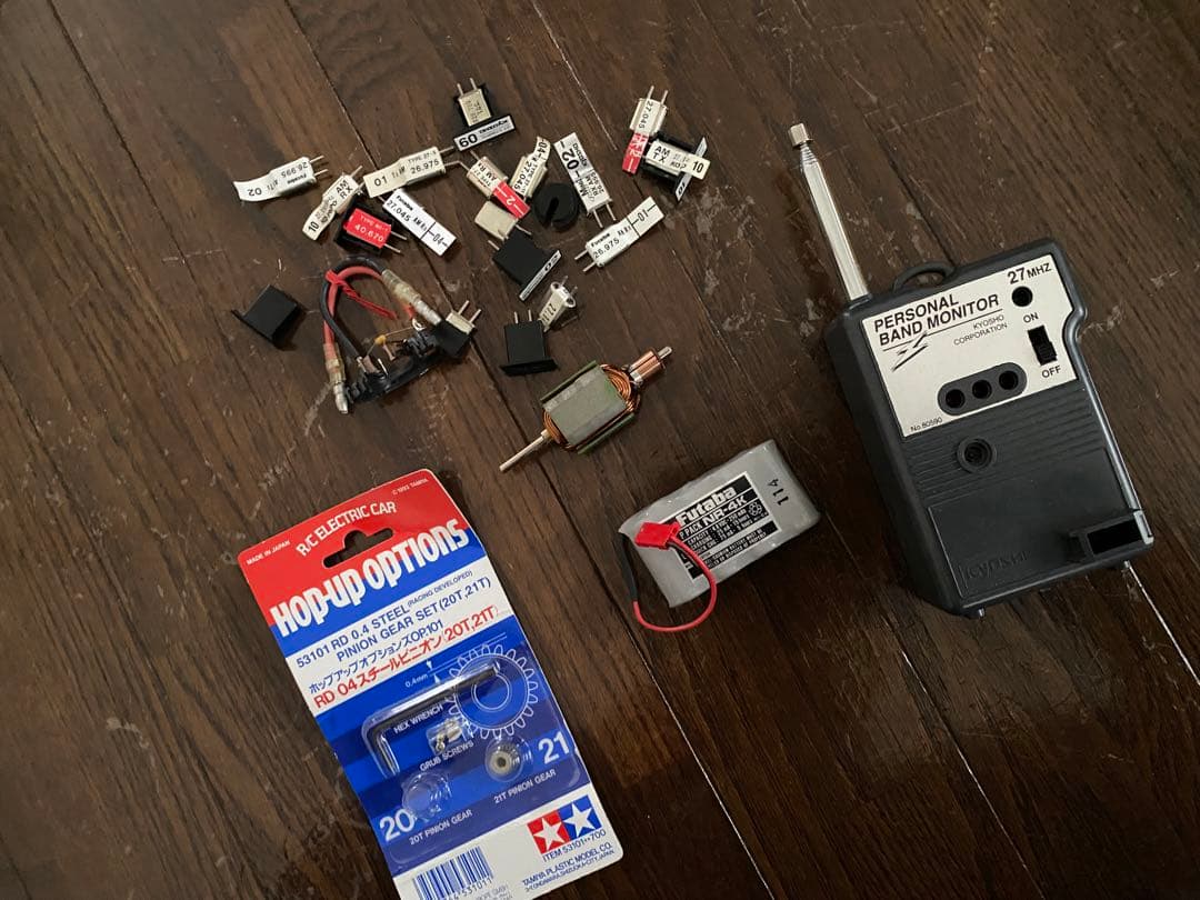 タミヤ　京商　KOプロポ　バッテリー　アンプ　ブラシレスモーター