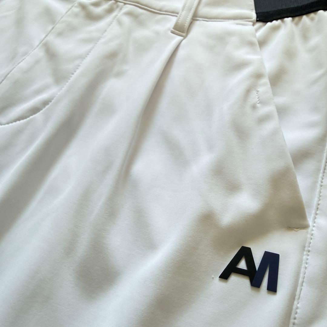 美品　マスターバニー　ジョガーパンツ　S〜M相当　白　黒　ドライ素材　3