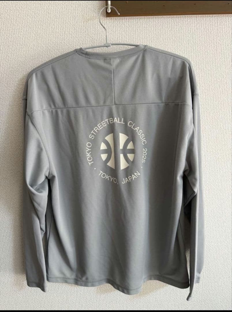 ballaholic グレー 長袖Tシャツ Lサイズ