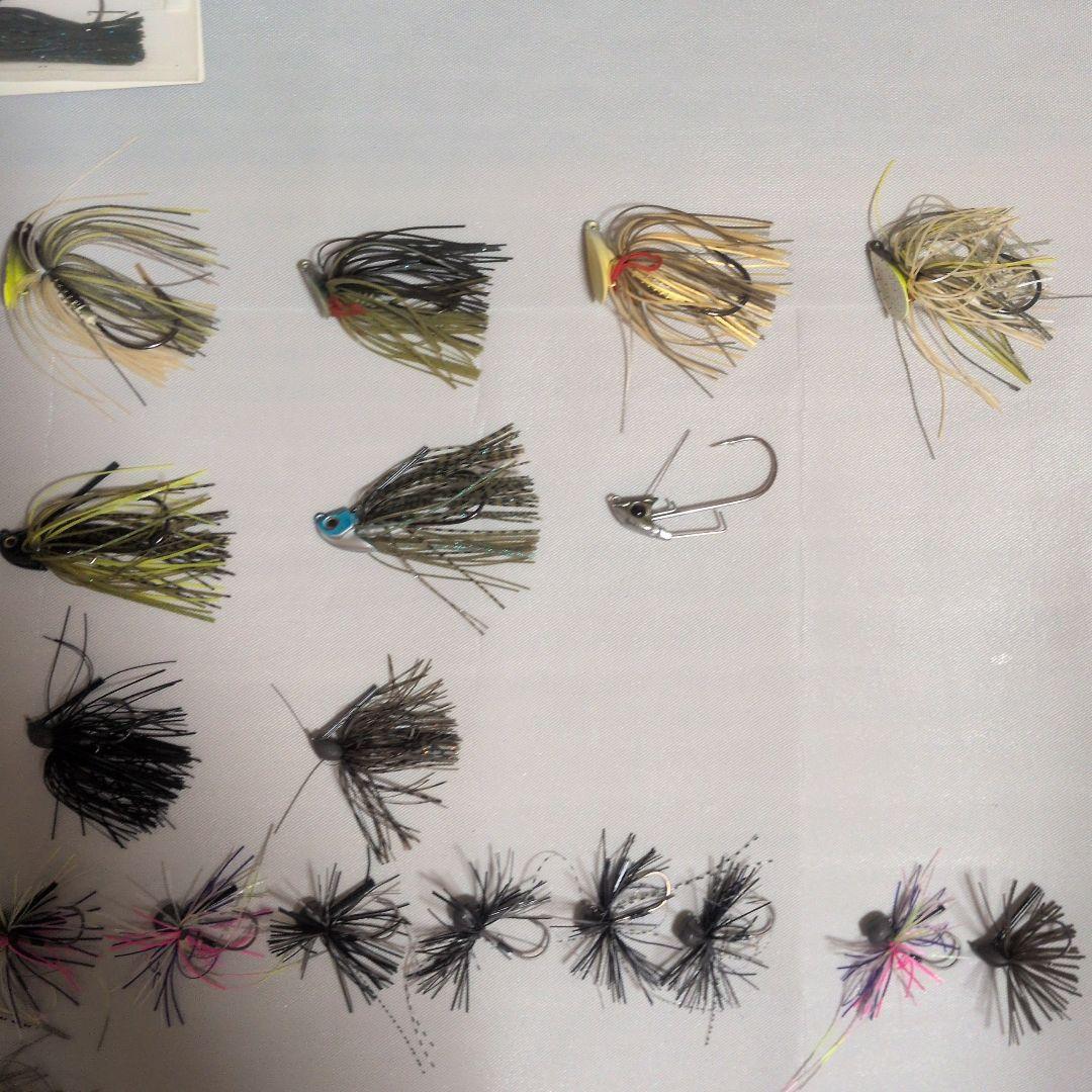 ラバージグ、スモールラバージグ、スイムジグ、スコーンジグ　セット販売