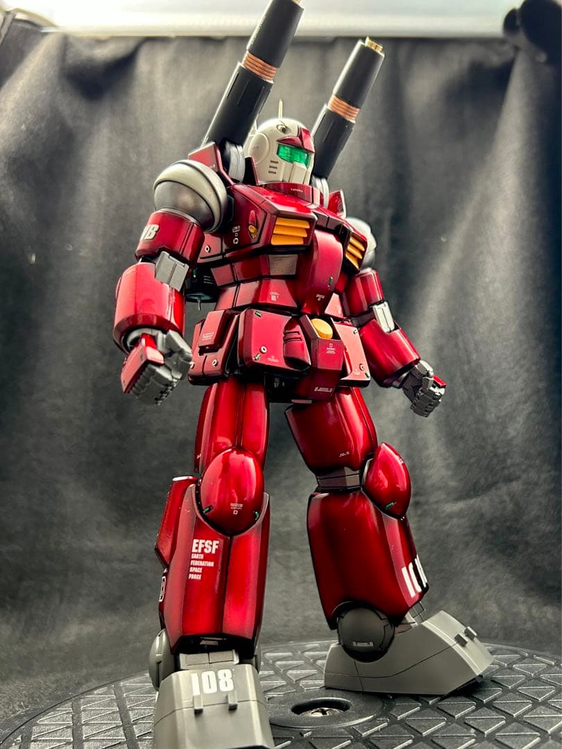 MG ガンキャノン　キャンディグラデーション塗装　完成品