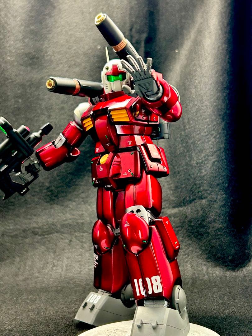 MG ガンキャノン　キャンディグラデーション塗装　完成品