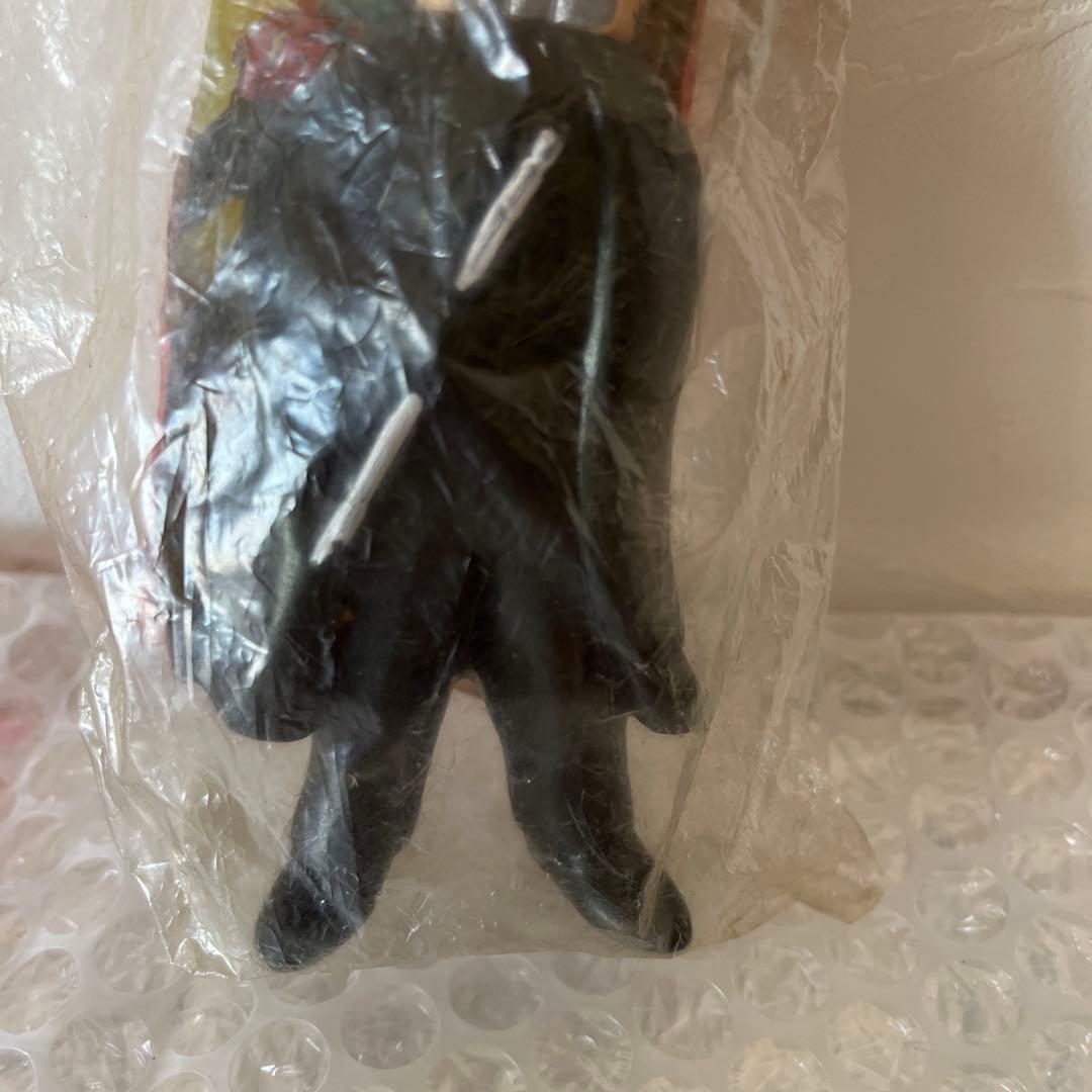 ⚠️激レア・デッドストック　仮面ライダー　死神博士　ミニソフビ　ポピー　当時物