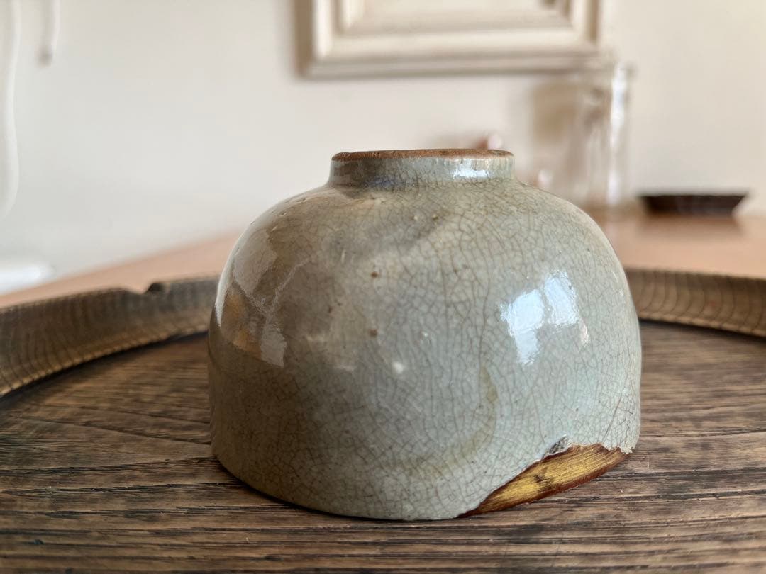 古唐津　金継ぎ　茶碗