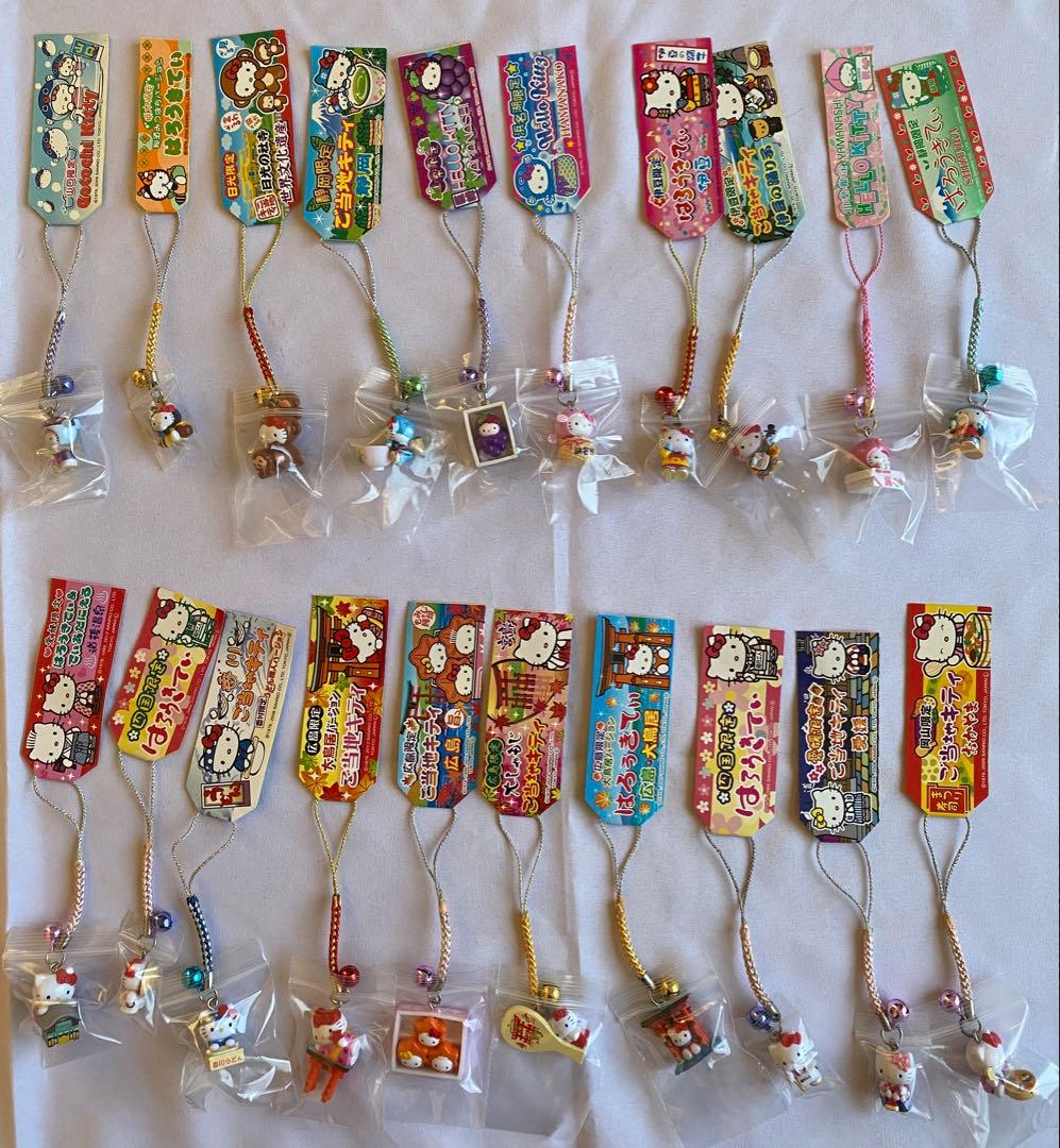 【275点】ご当地キティ 大量 根付 ストラップ 限定 まとめ売り 激レアあり