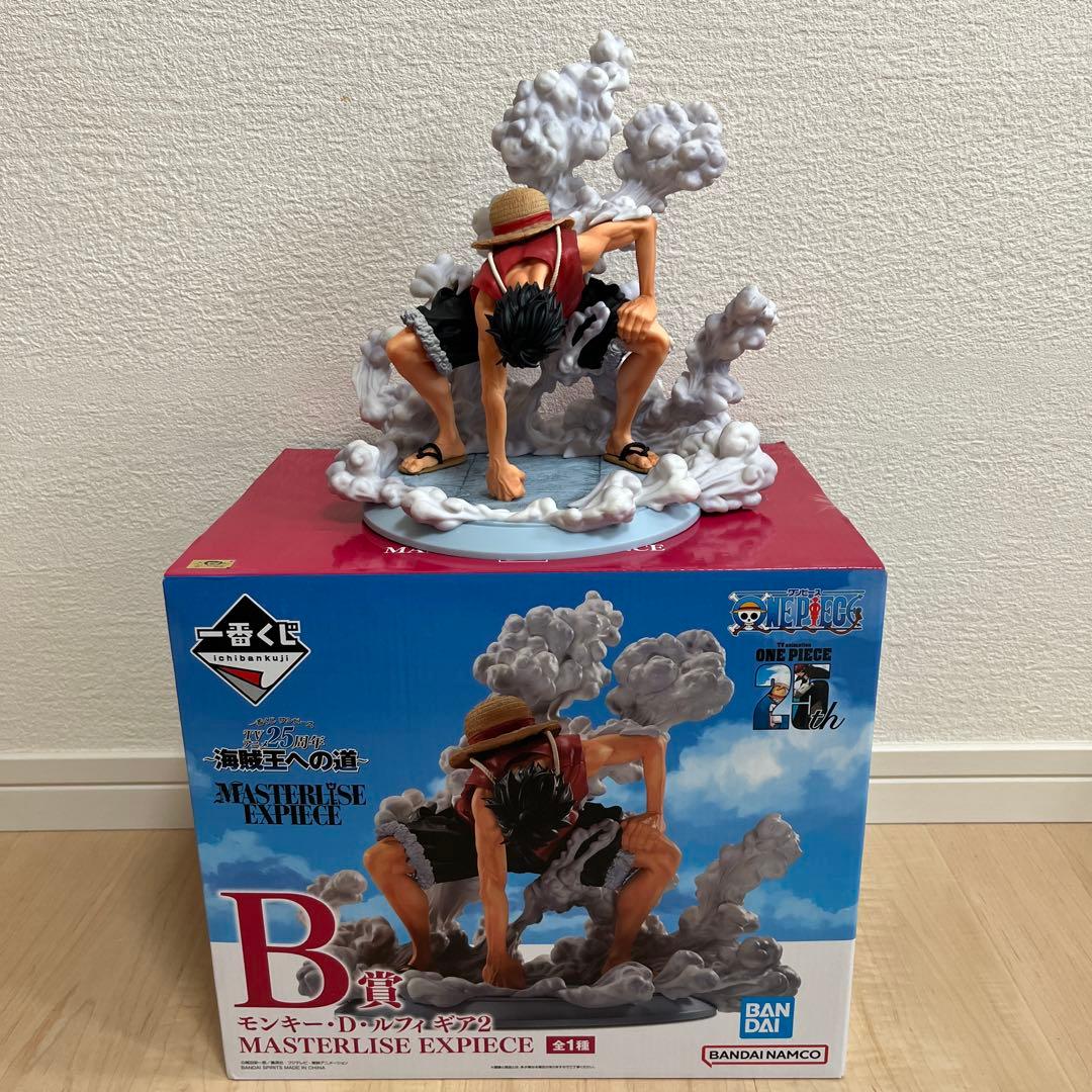 一番くじ ワンピース 海賊王への道 B賞 モンキー・D・ルフィ ギア2