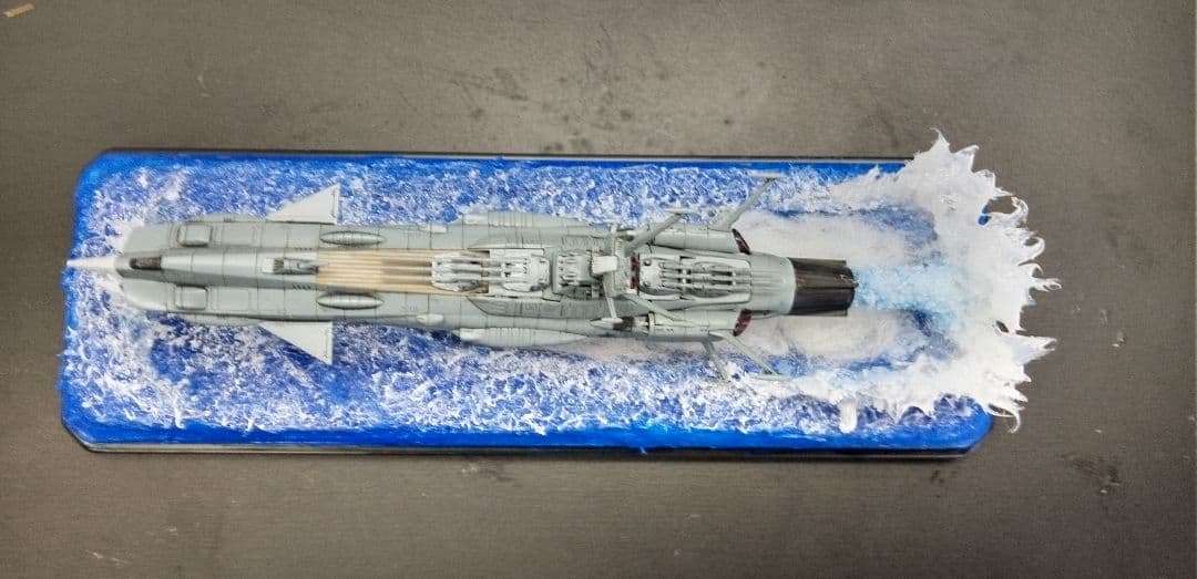 バンダイ.メカコレ.宇宙戦艦ヤマト2202 アンドロメダ ジオラマ完成品