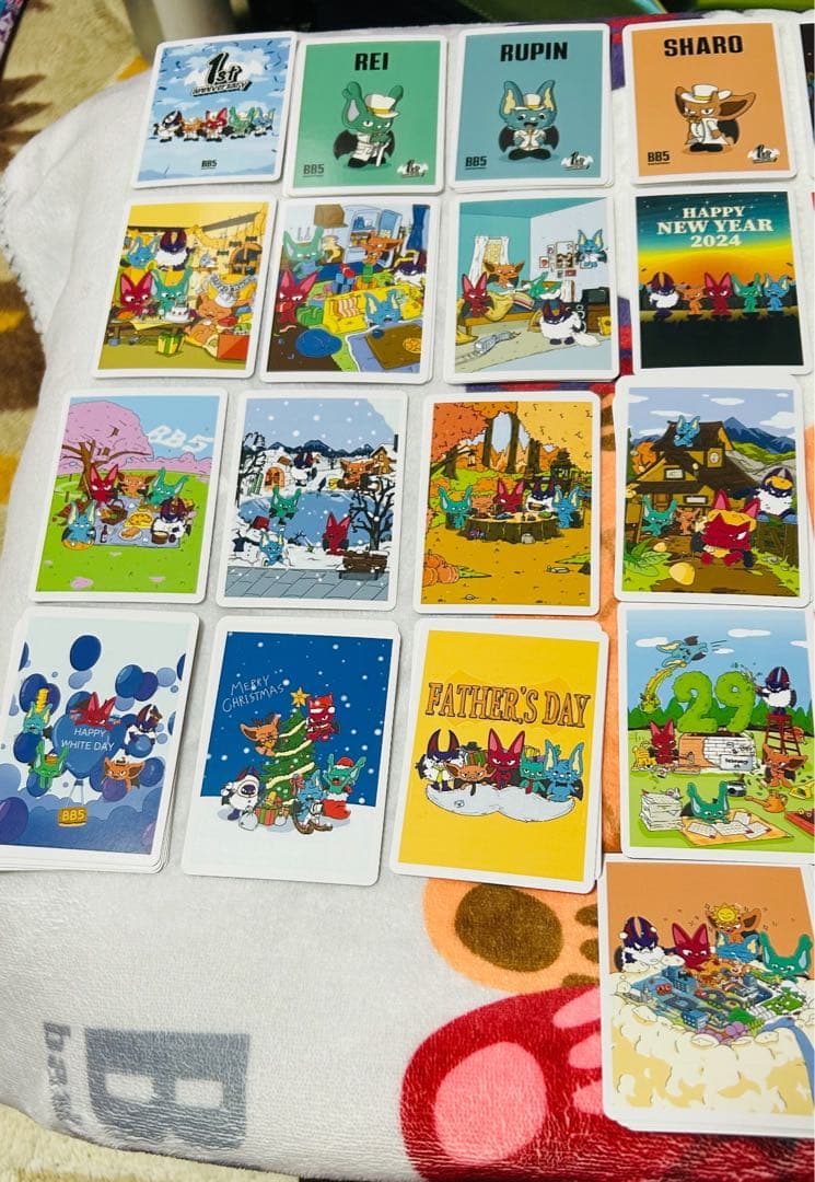 BB5 1周年 トレーディングカード