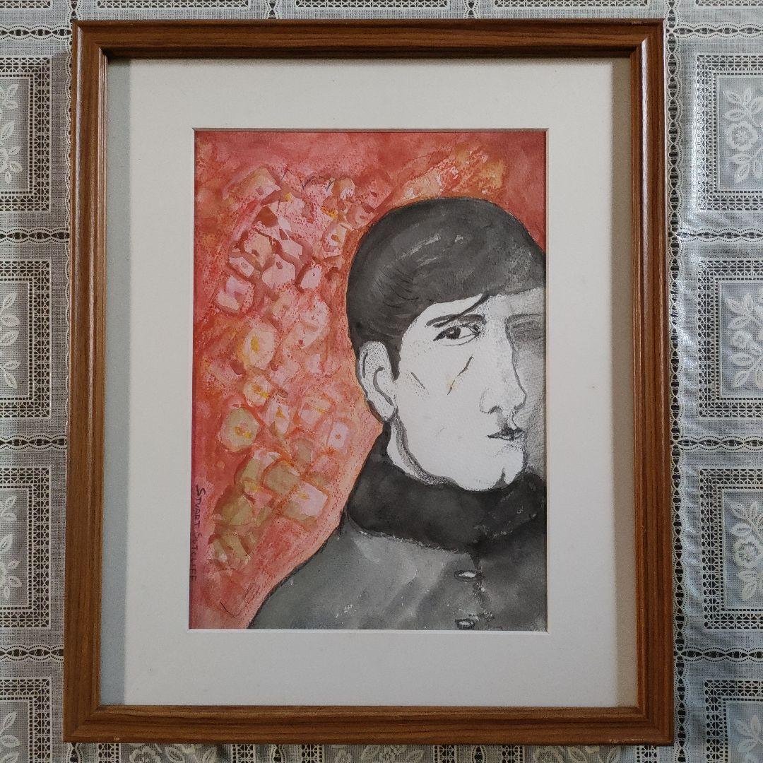 STUART SUTCLIFFE (5人目のビートルズBEATLES)　自画像