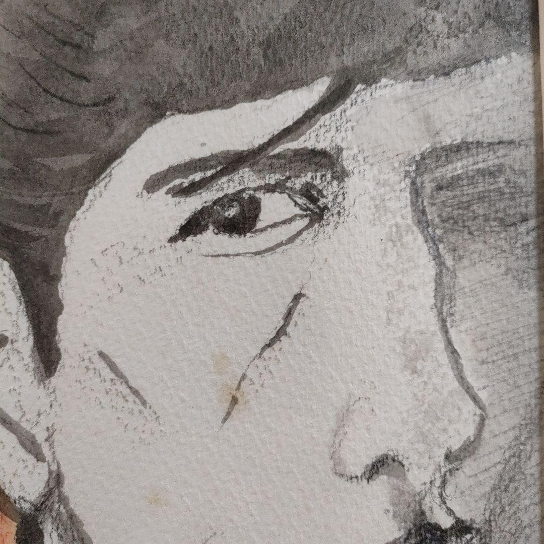 STUART SUTCLIFFE (5人目のビートルズBEATLES)　自画像