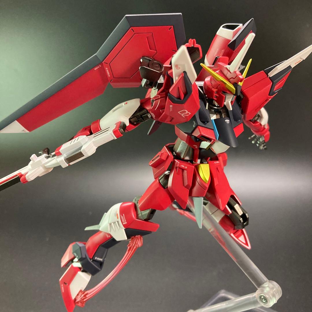 HGCE イモータルジャスティス　塗装済み完成品ガンプラ