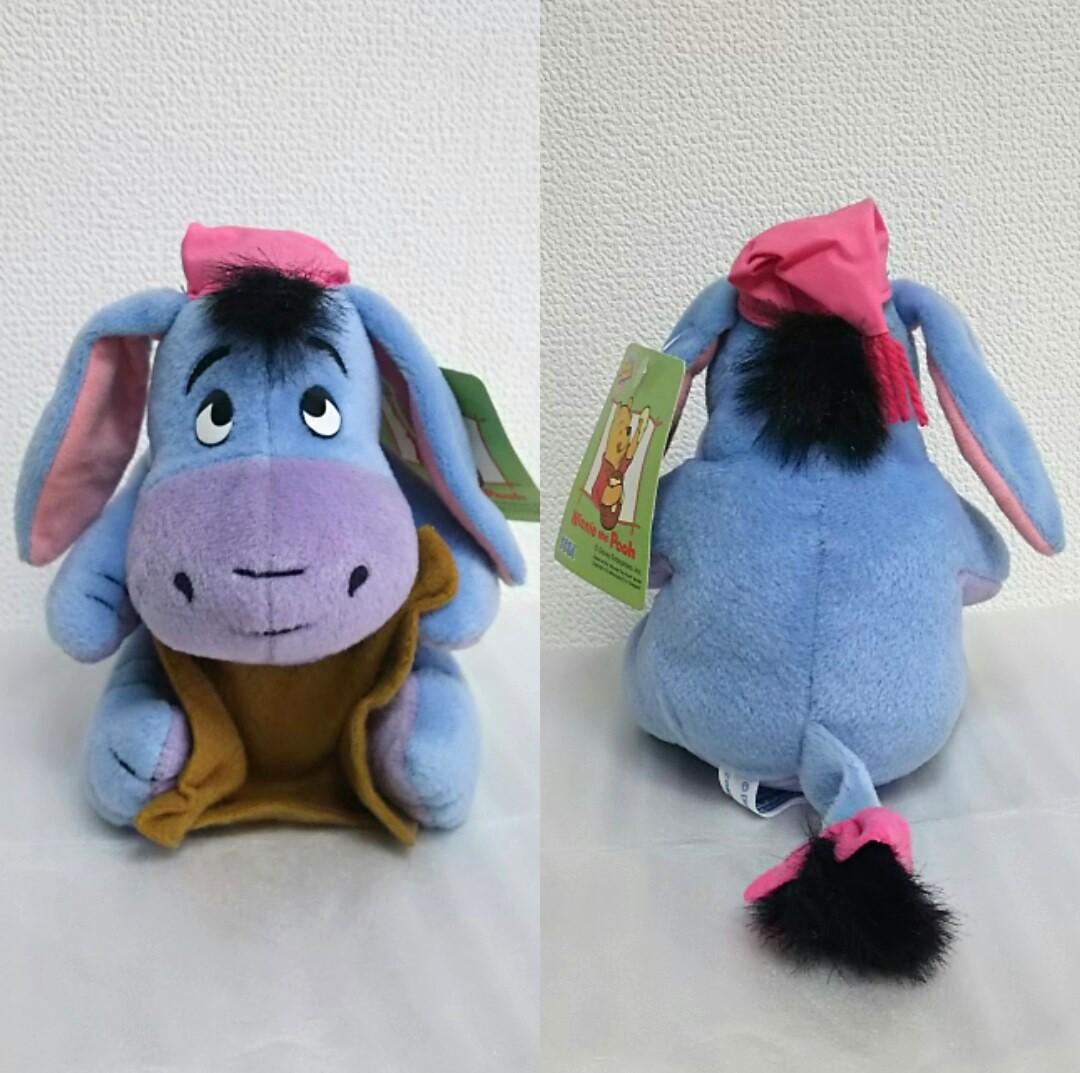 昭和レトロ 平成レトロ♪くまのプーさん ティガー イーヨー ピグレットぬいぐるみ