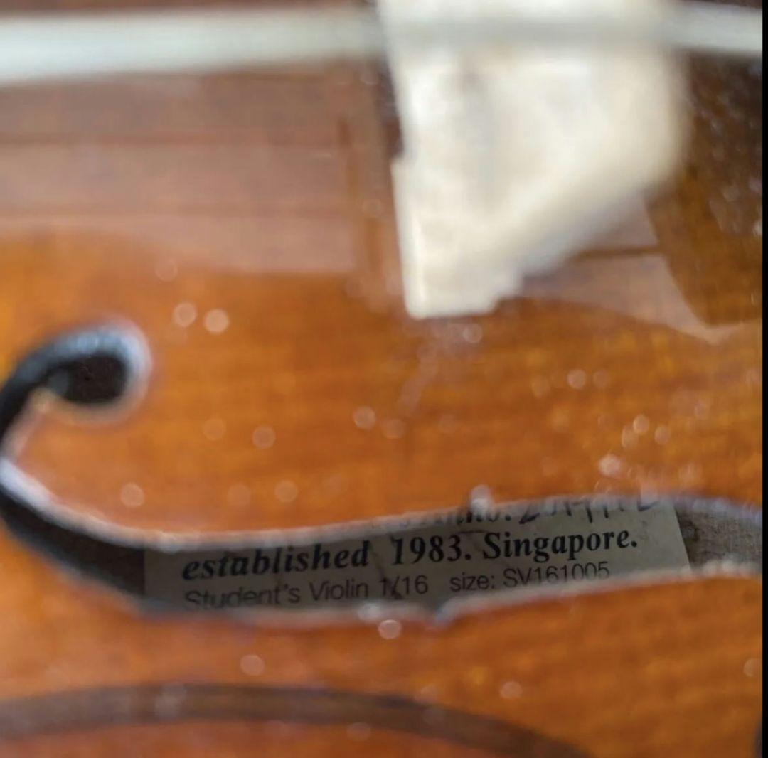 バイオリン 1/16 Synwin シンガポール製