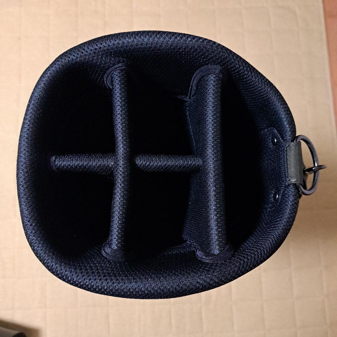 エピキュールキャディバッグ。フード付き、新品ネームプレート付き、9インチ。美品！