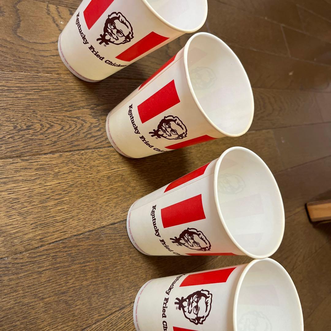 非売品　未使用　昭和レトロ　ケンタッキー　ノベルティ　コップ　袋　お子様セット箱
