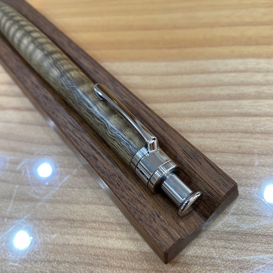 工房楔 シャープペンシル 神代タモ ちぢみ杢