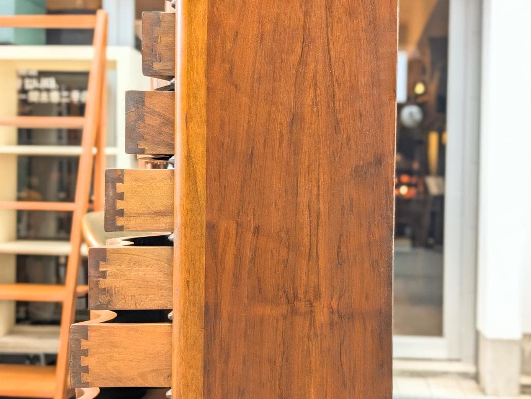 スペイン最高峰☆バロッサバレンティ社／トールチェスト／マホガニー材／IDC大塚