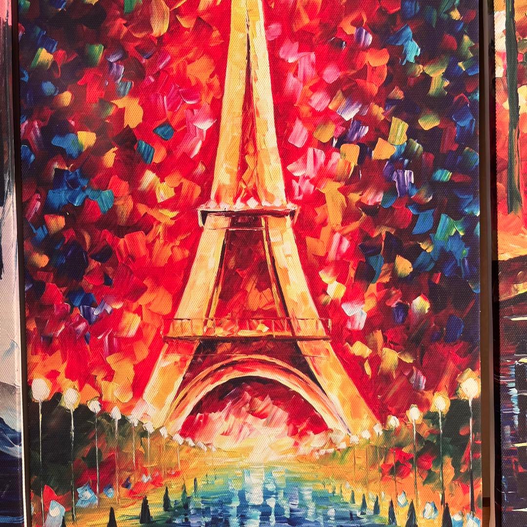 プリントパネルアート パリの風景 インテリア 絵画