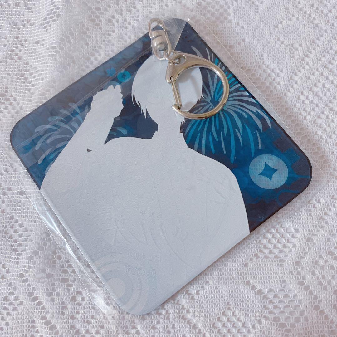 ツルネ 静弥 竹早静弥 カラオケの鉄人 カラ鉄 ストライプ　ふにふにストラップ