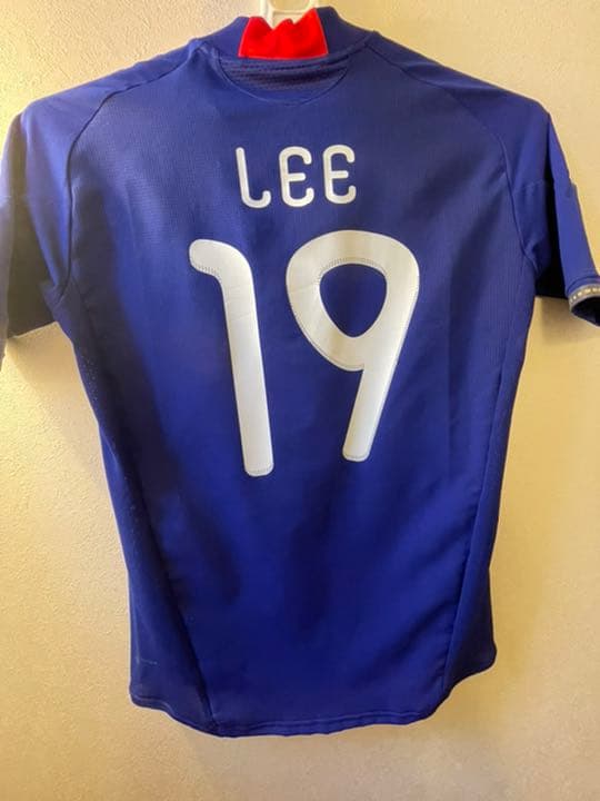 2011年日本代表ユニフォーム　李忠成選手直筆サイン入り