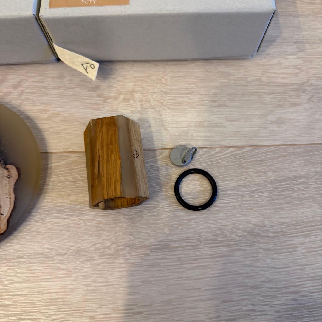 Ki-no キーノ ランタンシェード アンバーセット ゴールゼロ レジン