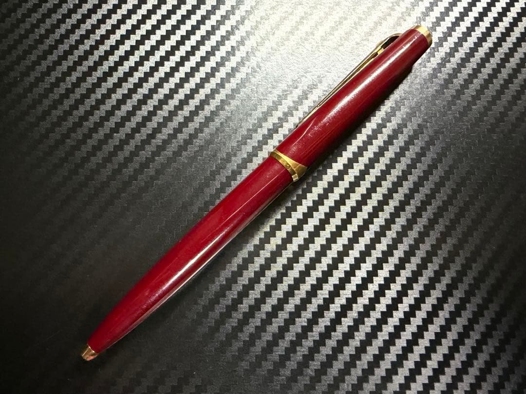 美品 モンブラン No.181 ボルドー ボールペン ハンマートリガー