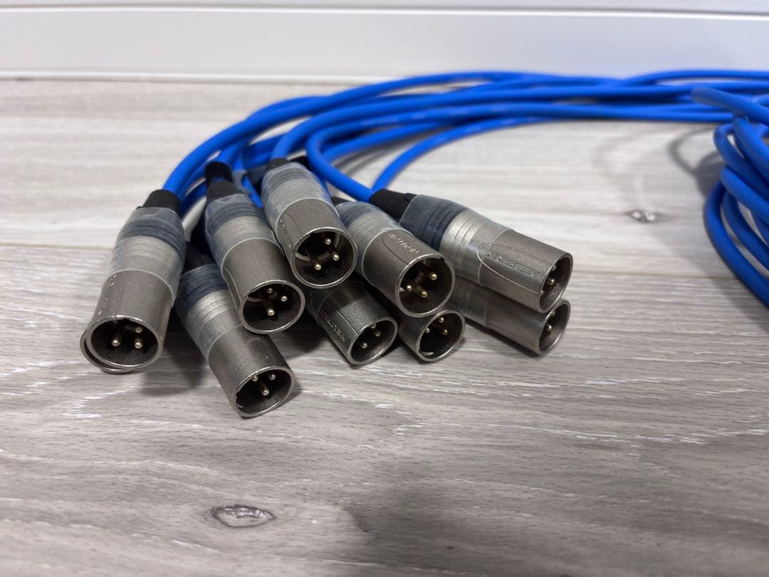 CANARE L-4E6S パッチ用ケーブル 2m x10本 NEUTRIK