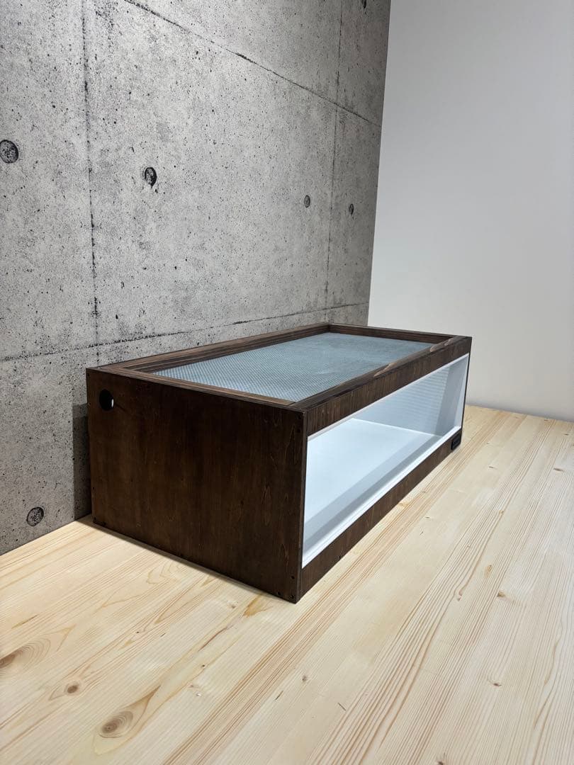 【OKACAGE】爬虫類ケージ　900×450×450 防水　木製ケージ
