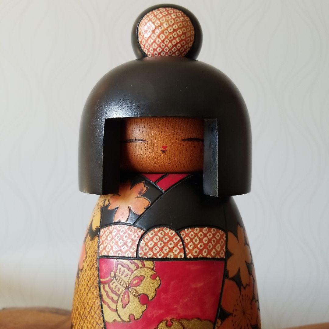 こけし《弥生》作家《よこやまてるを》横山輝雄　稀少一点物！！