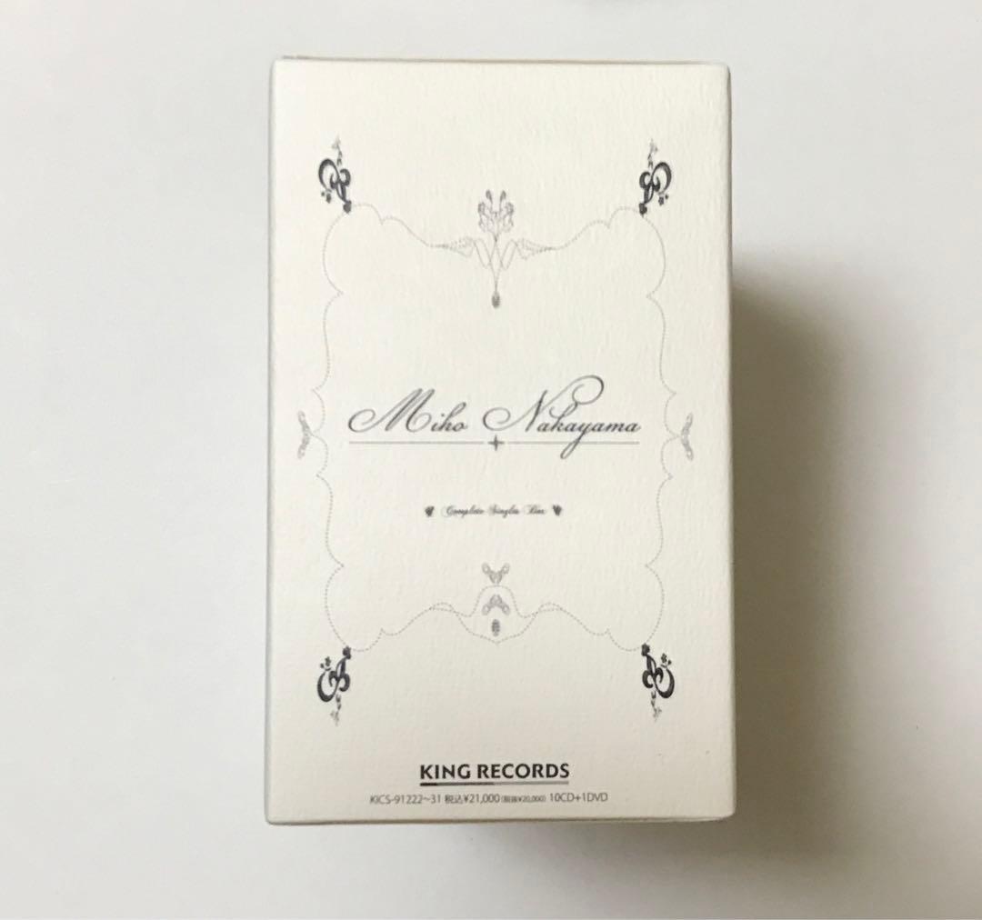 中山美穂 CD Complete SINGLES BOX 初回限定生産品