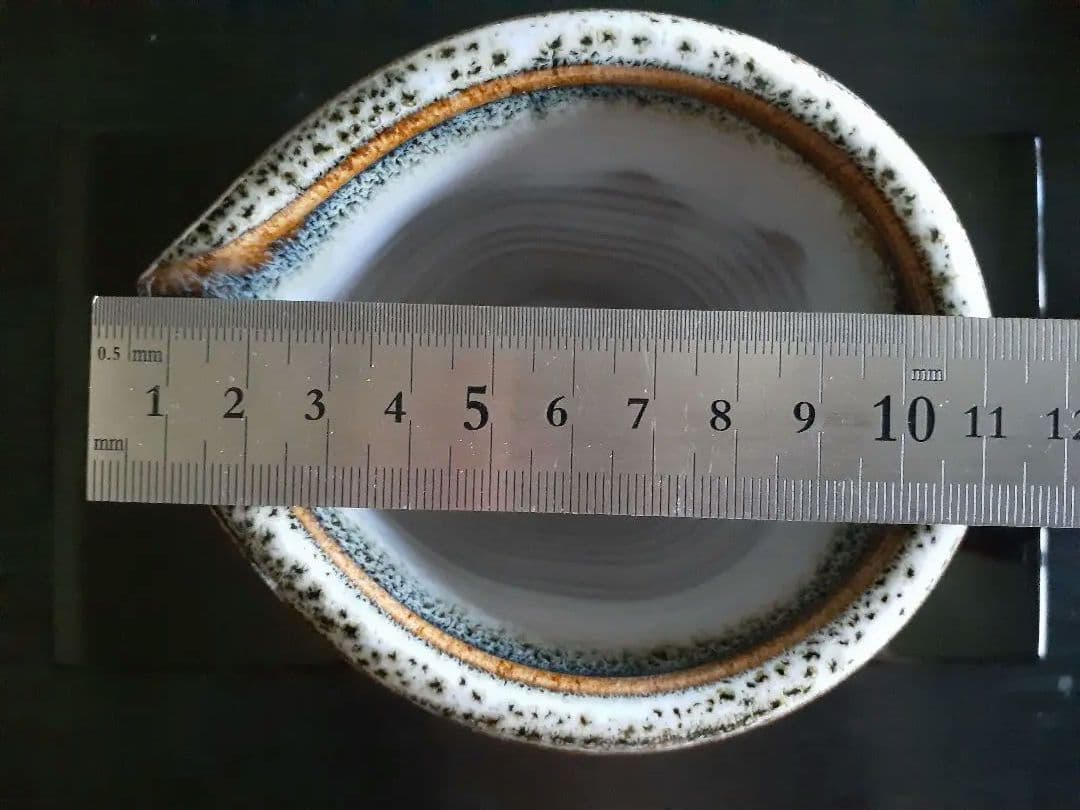 萩焼 13代 田原 陶兵衛 造 鉄釉 片口 酒器 徳利 共布 共箱 略歴 栞