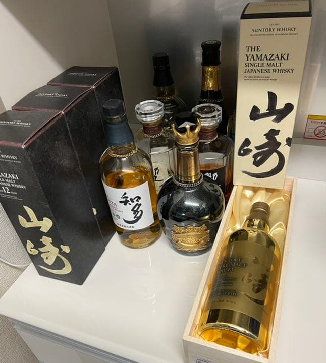 サントリー山崎ゴールドボトル　60周年 ピュアモルトウイスキー